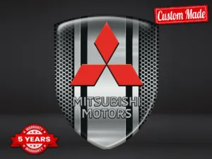Mitsubishi Design Stickers Auto Résistants Pro Robustes